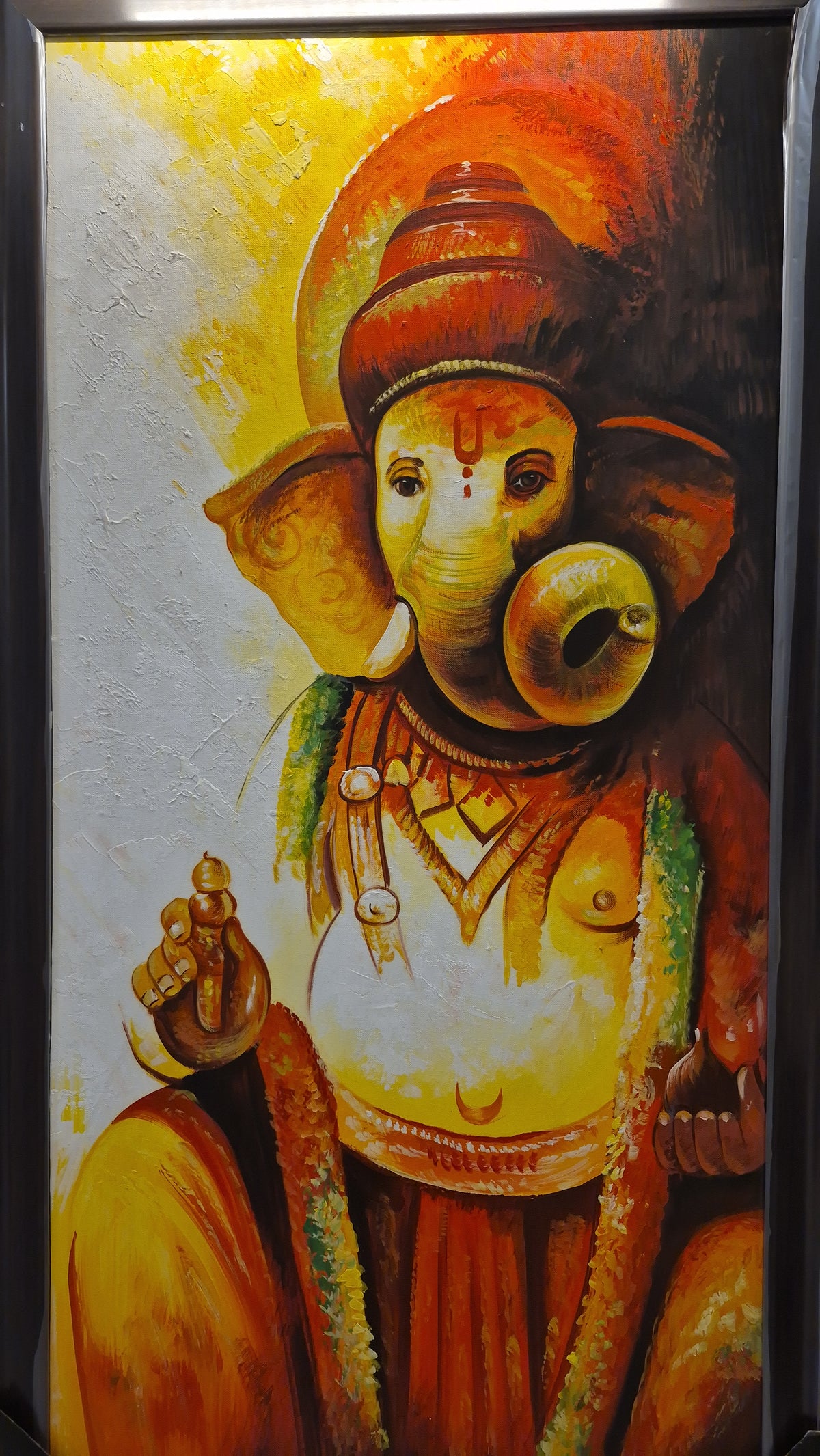 Serene Ganesha Textured The Palace of Hues