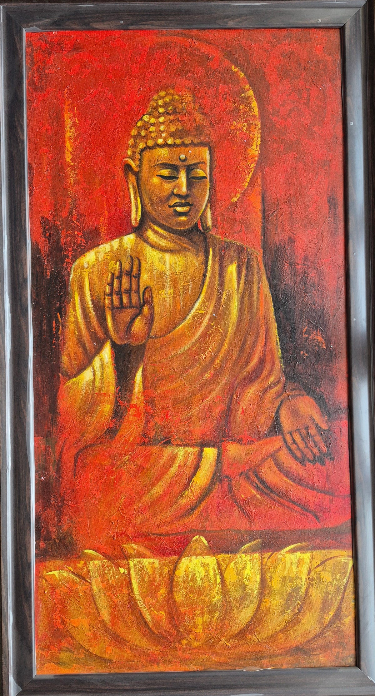 Serene Buddha Textured (Copy) The Palace of Hues