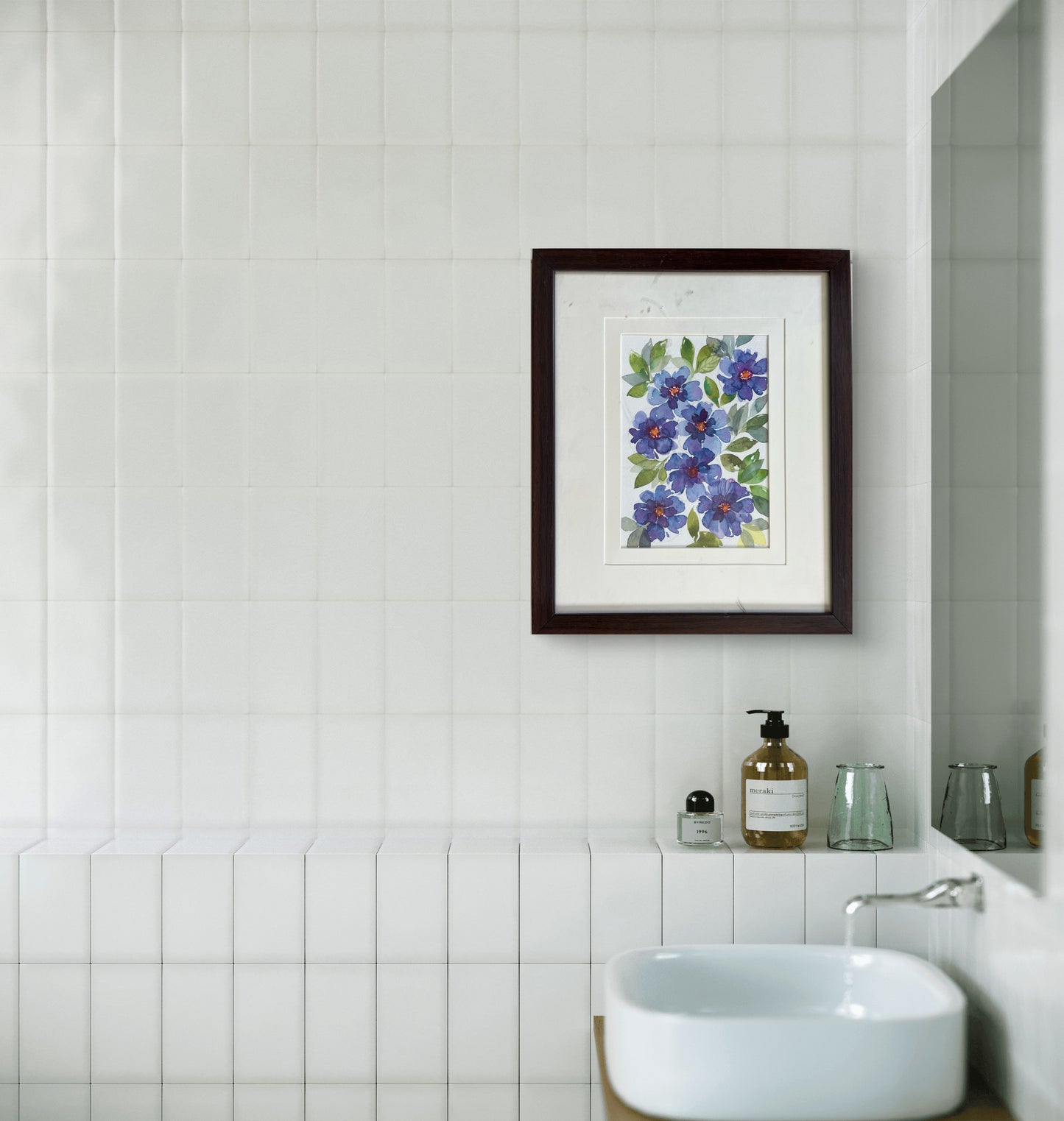 Blue Buds Blossoms II The Palace of Hues