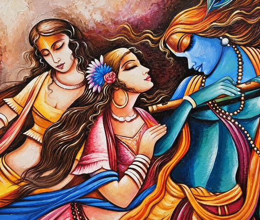 Krishna & the Gopis The Palace of Hues