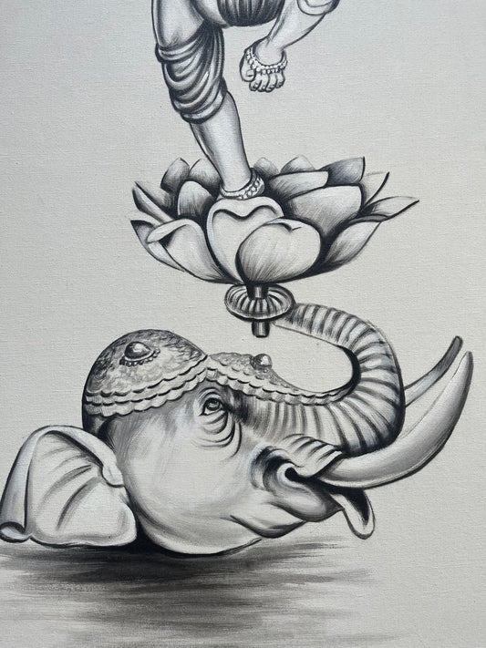 White Ganesha The Palace of Hues