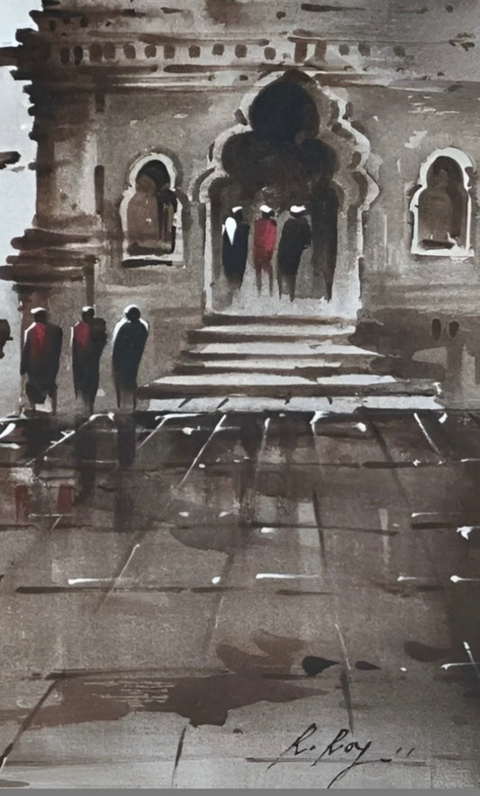 Ghats Of Varanasi The Palace of Hues