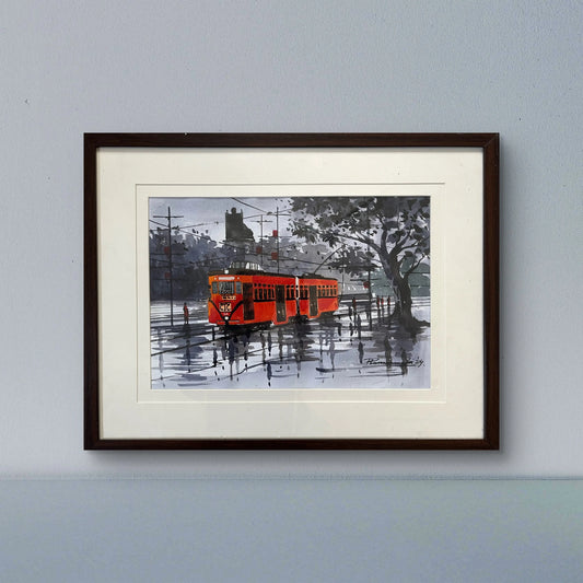 Rainy Tramlines The Palace of Hues