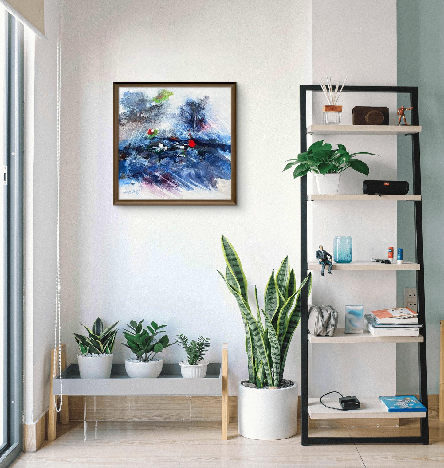 Blue Blooms XIII The Palace of Hues