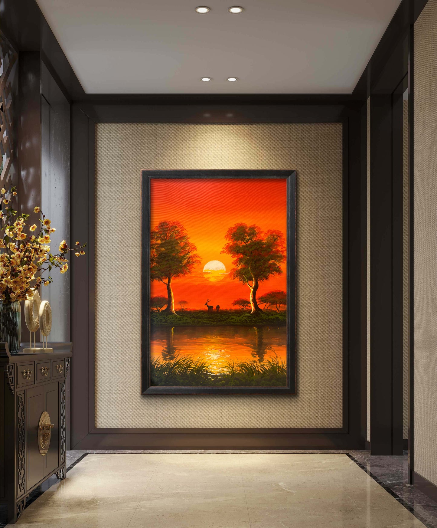 Sunset Wilderness Reflections The Palace of Hues