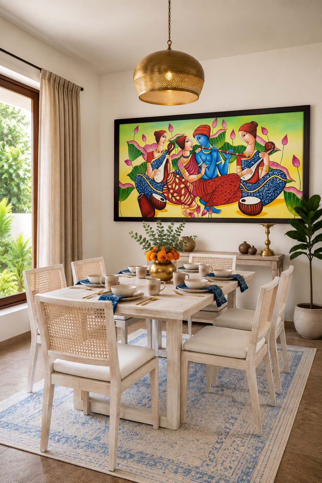 Devotional III shown in a room setting