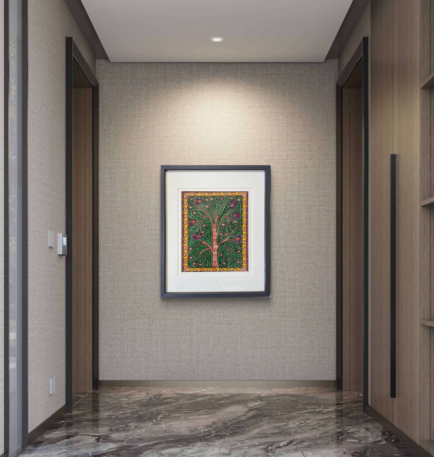 Madhubani - Tree of Abundance The Palace of Hues