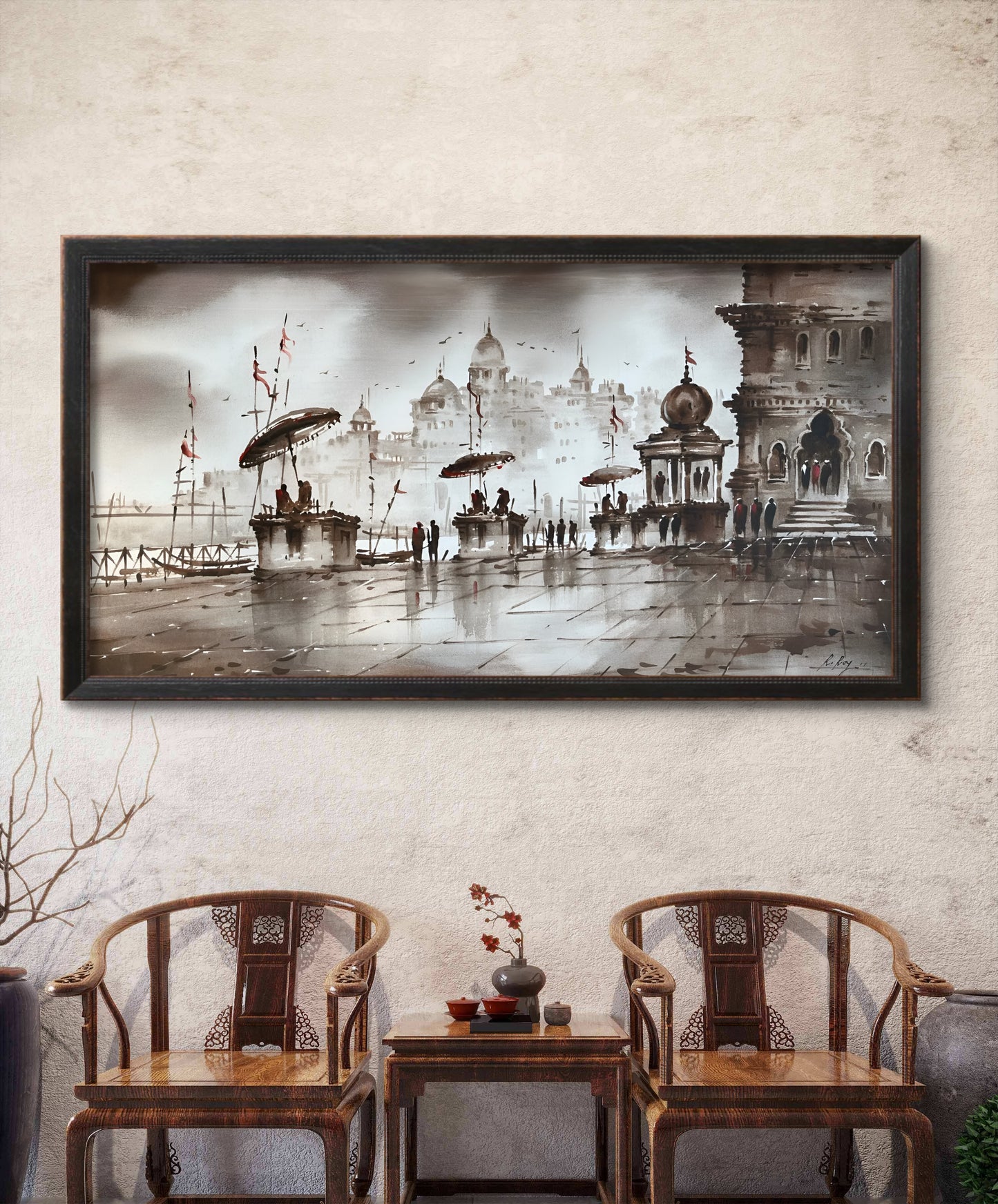 Ghats Of Varanasi The Palace of Hues