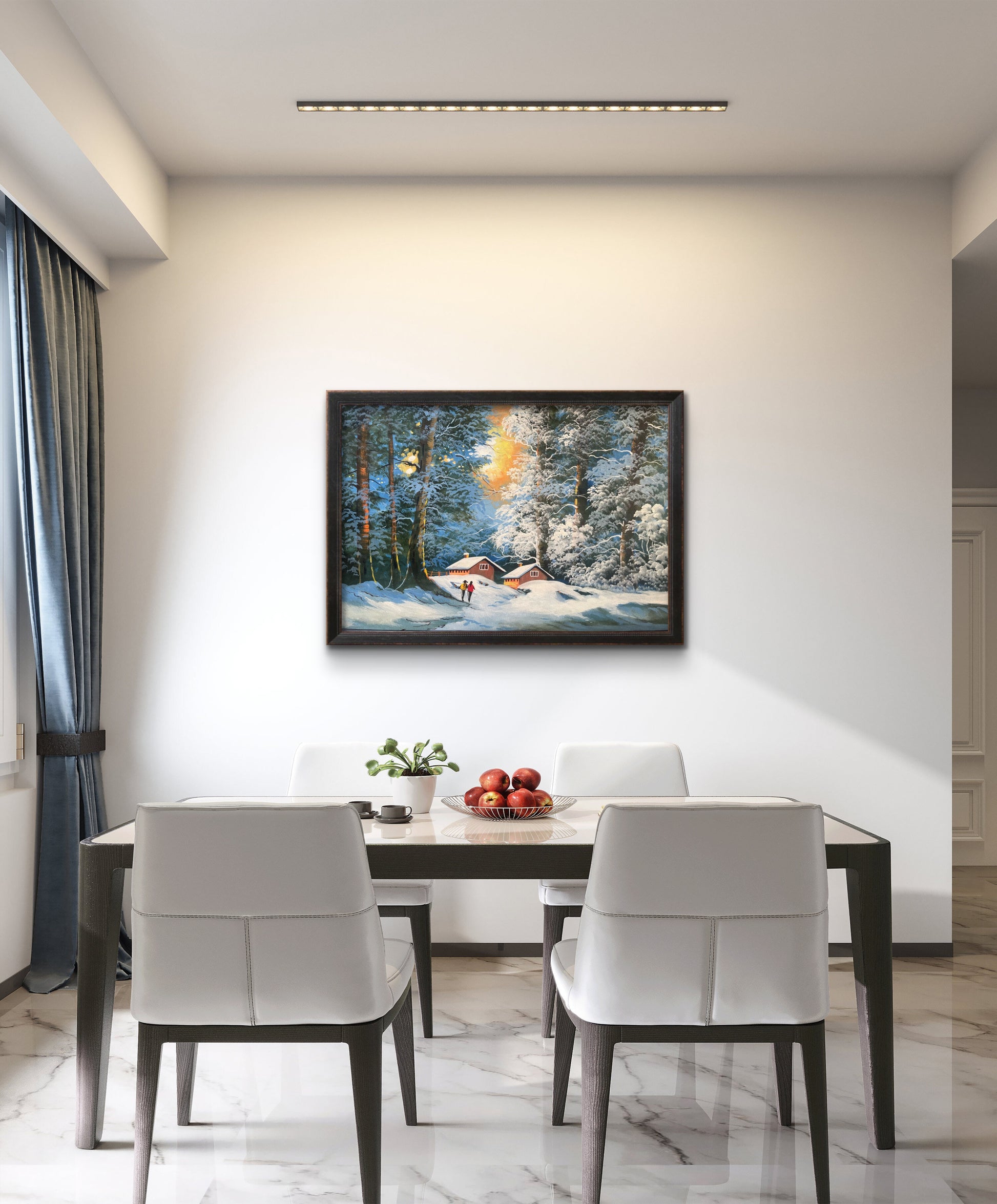 Winter Cabin The Palace of Hues