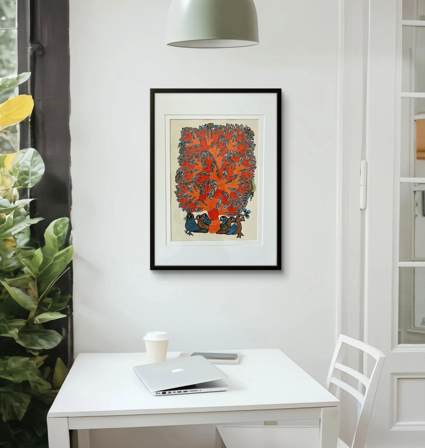 Gond Art - Tree of Many Stories The Palace of Hues