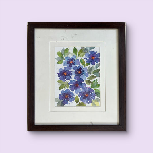 Blue Buds Blossoms II The Palace of Hues