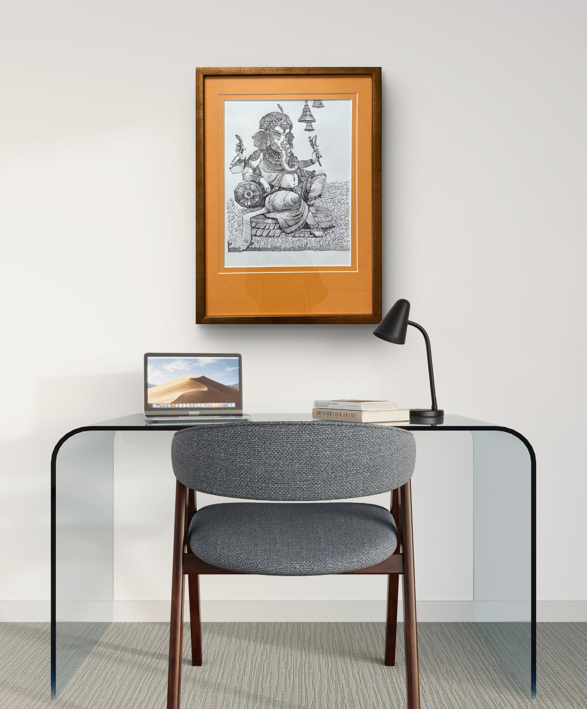 Ganesha in Lines The Palace of Hues