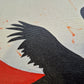 Crimson Cranes – Handmade Bird Painting Set of 2 The Palace of Hues