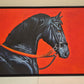 Crimson Black Horses Set of 2 The Palace of Hues