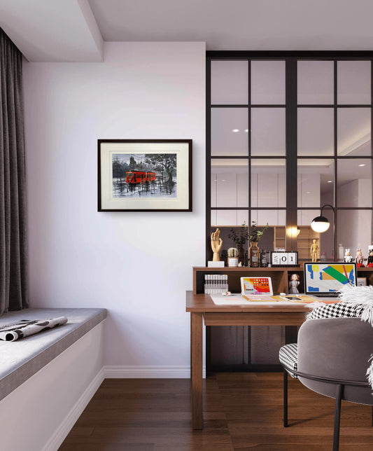 Rainy Tramlines The Palace of Hues