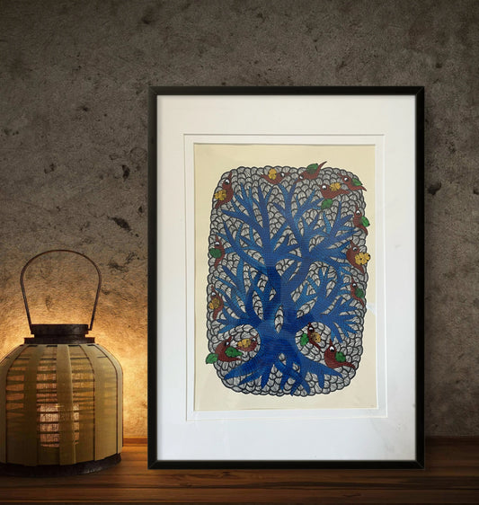 Gond Art - Guardians of Forests The Palace of Hues