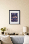 Pichwai Art - Krishna Under the Blue Moon