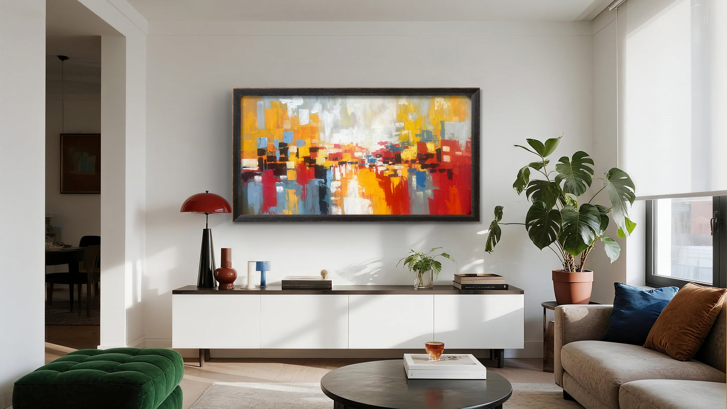 Chromatic Cityscape The Palace of Hues