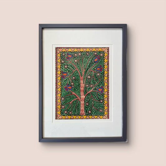 Madhubani - Tree of Abundance The Palace of Hues