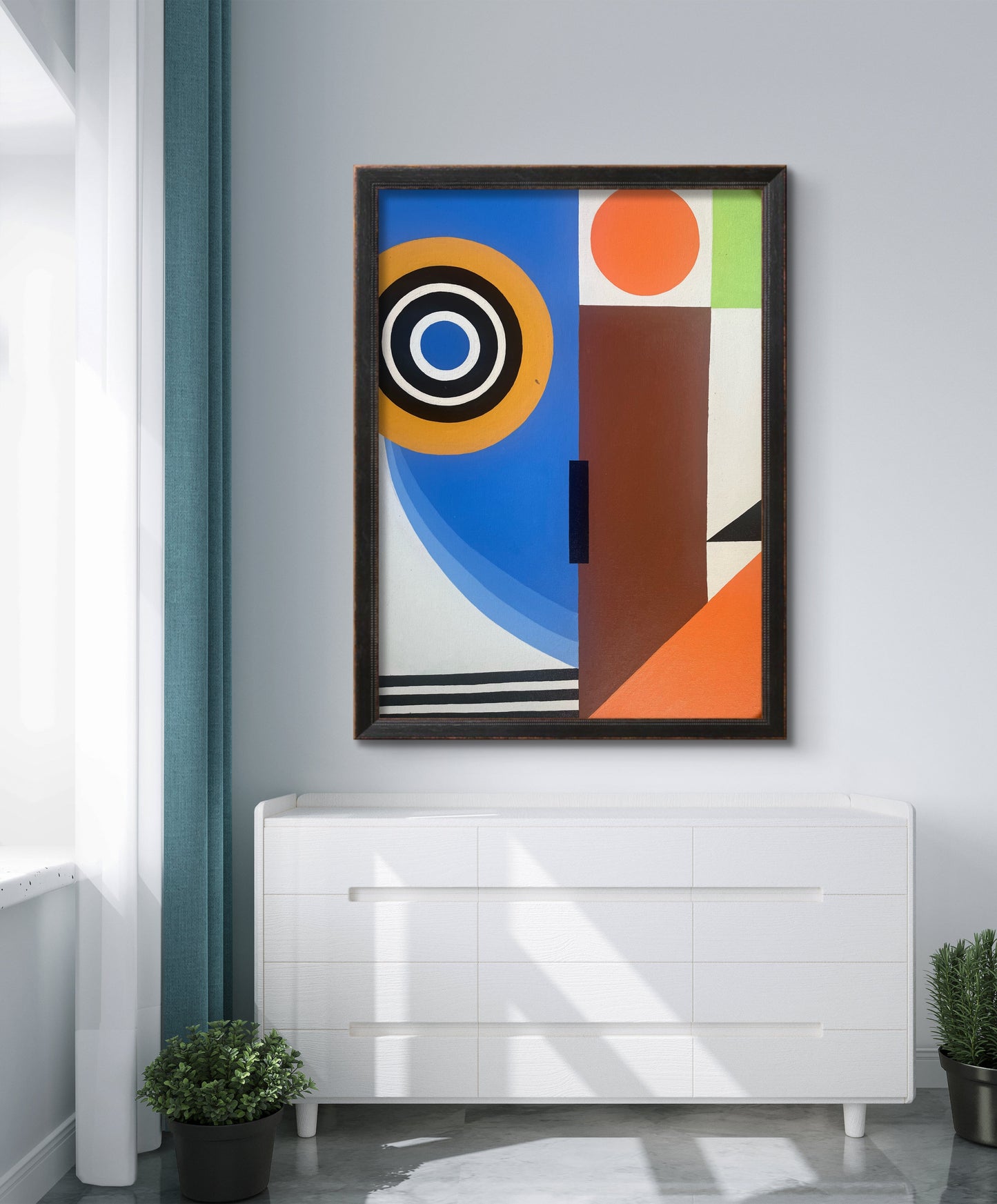 Geometric Harmony The Palace of Hues