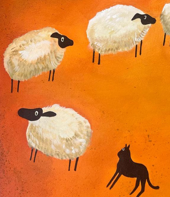 Among the sheeps The Palace of Hues