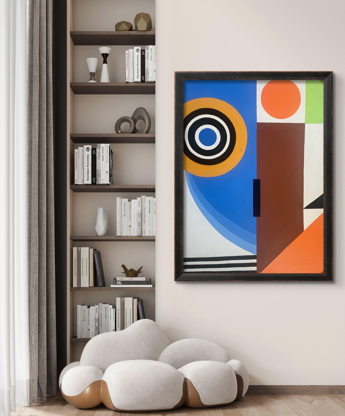 Geometric Harmony The Palace of Hues