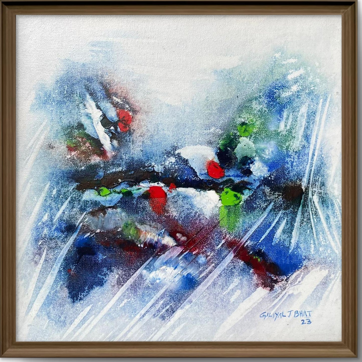 Blue Blooms X