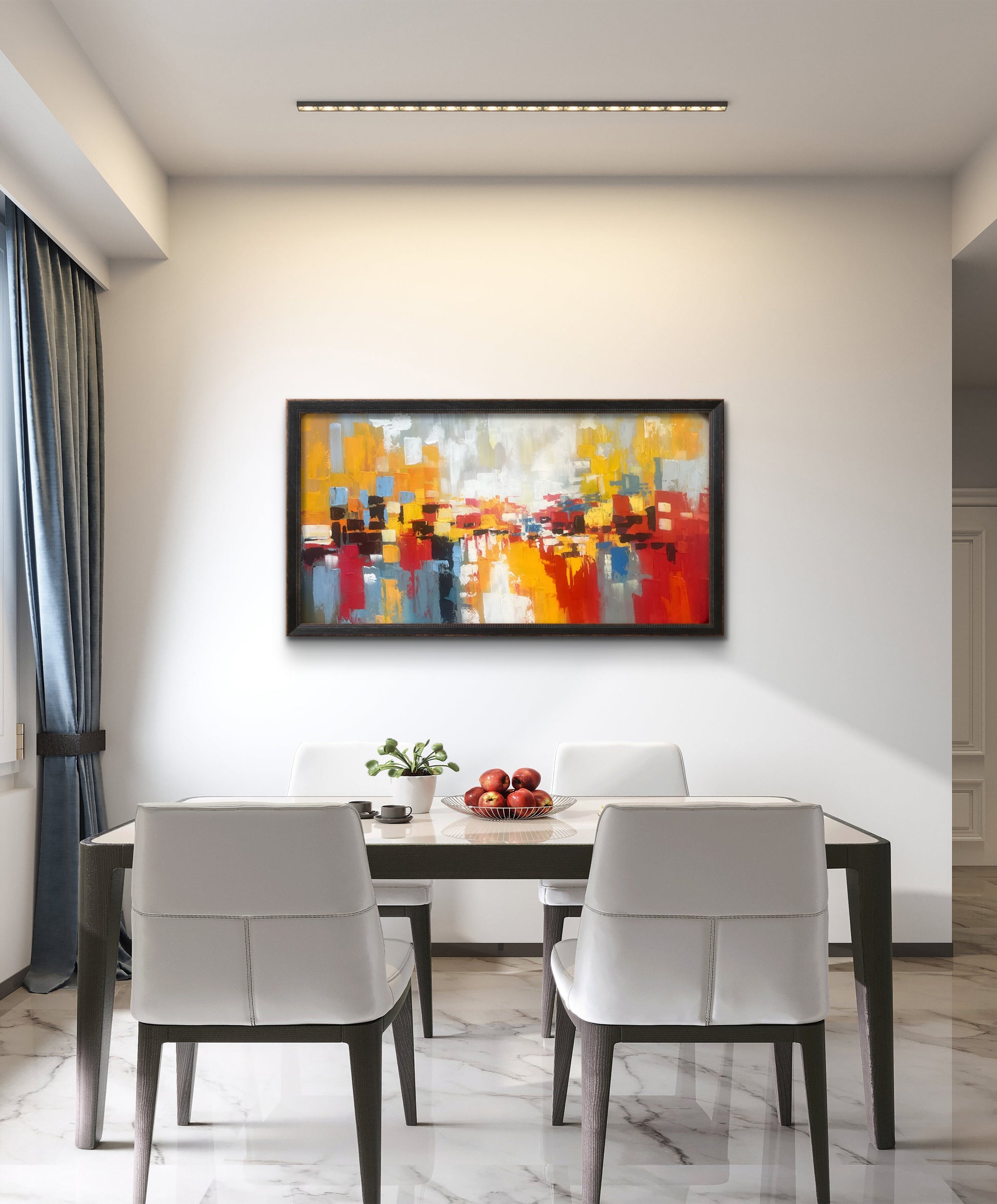 Chromatic Cityscape The Palace of Hues