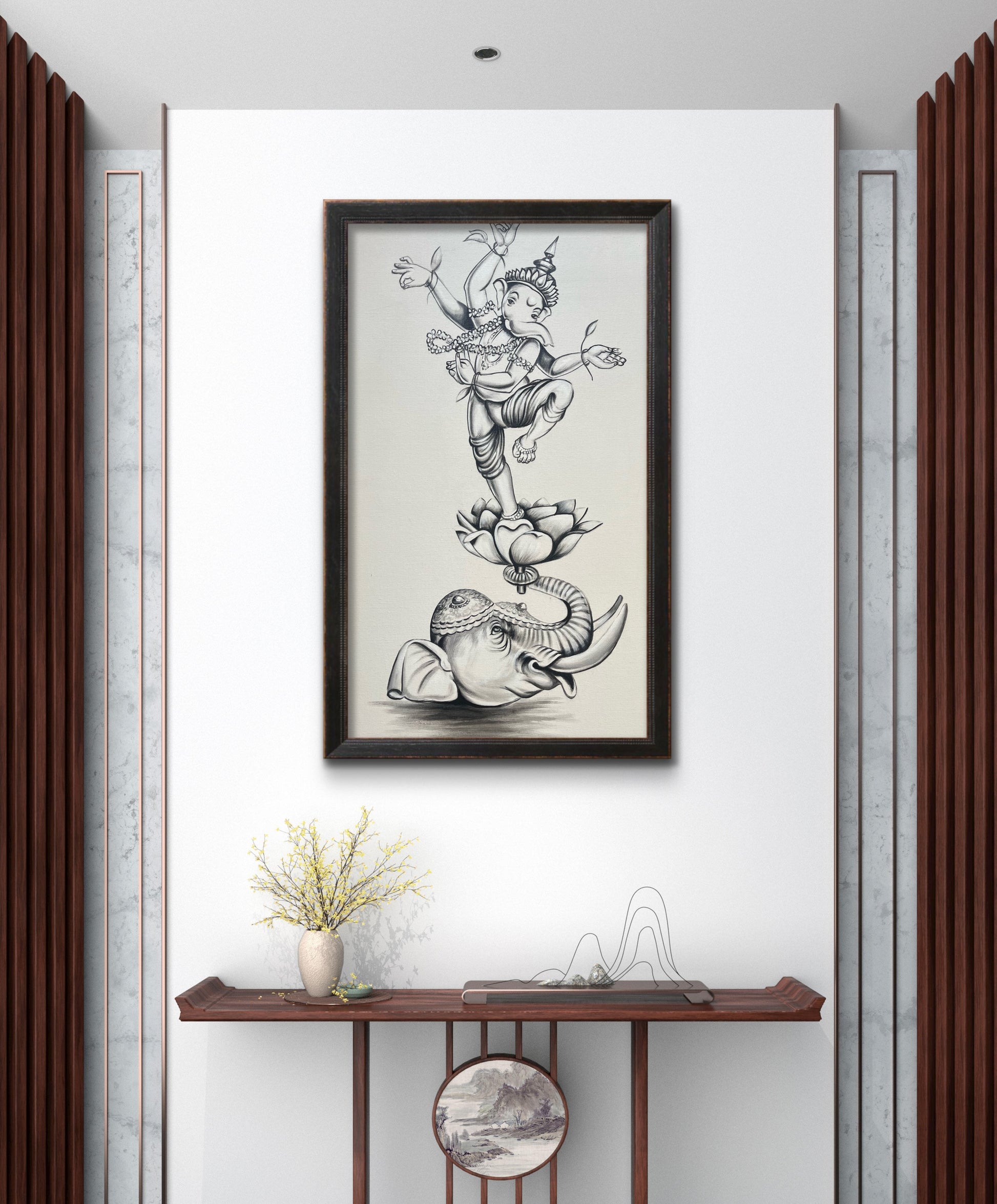 White Ganesha The Palace of Hues