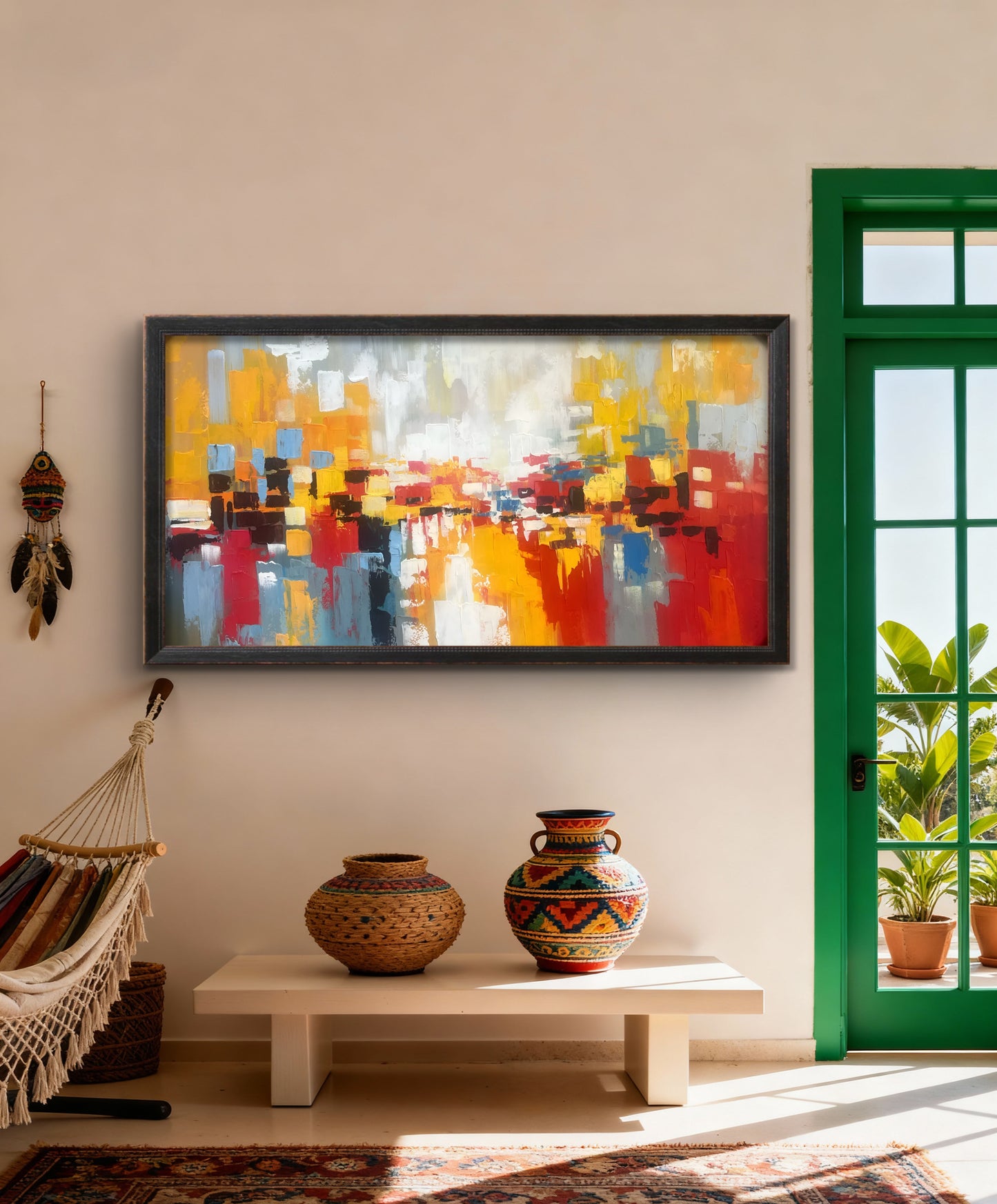 Chromatic Cityscape The Palace of Hues