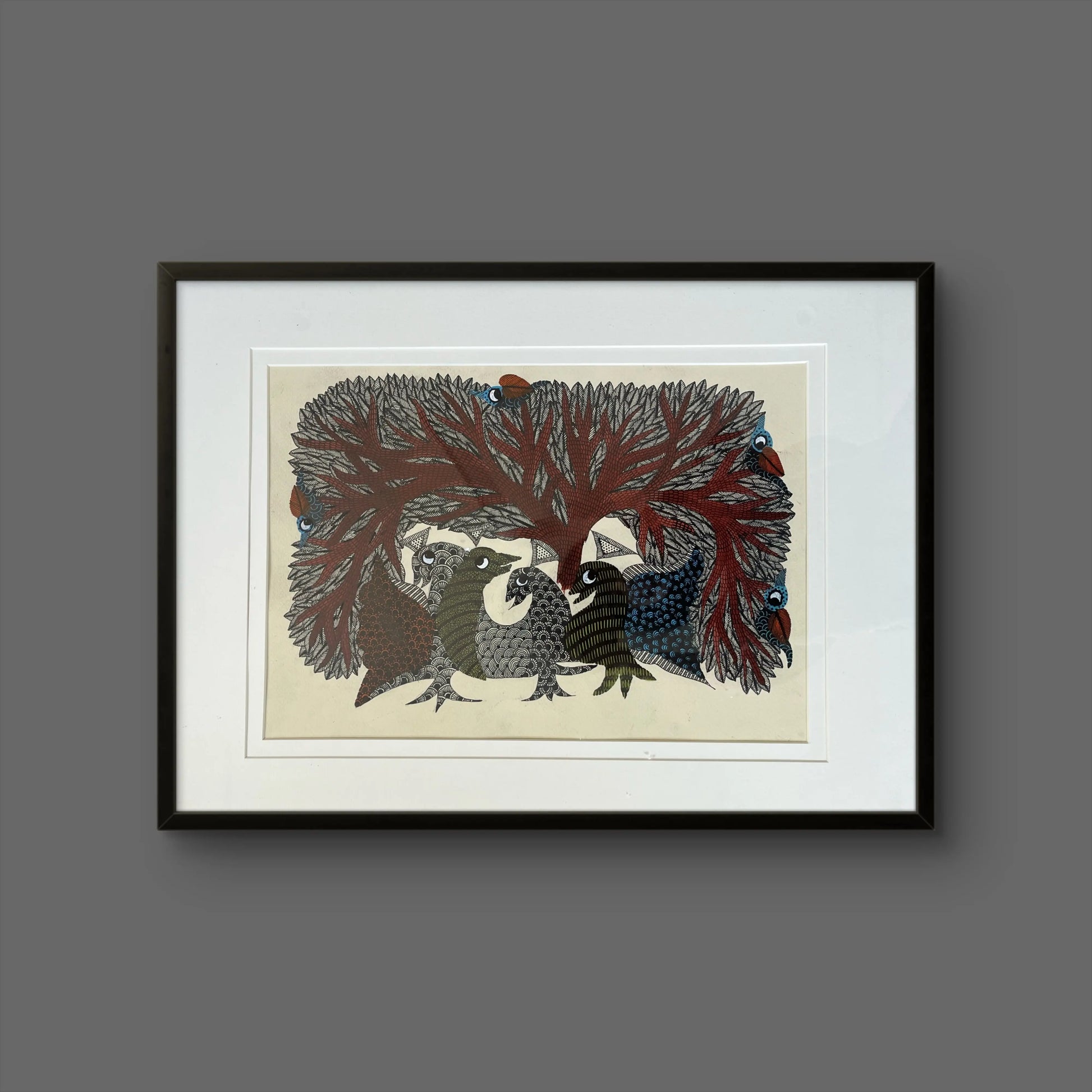 Gond Art - The Whispers The Palace of Hues