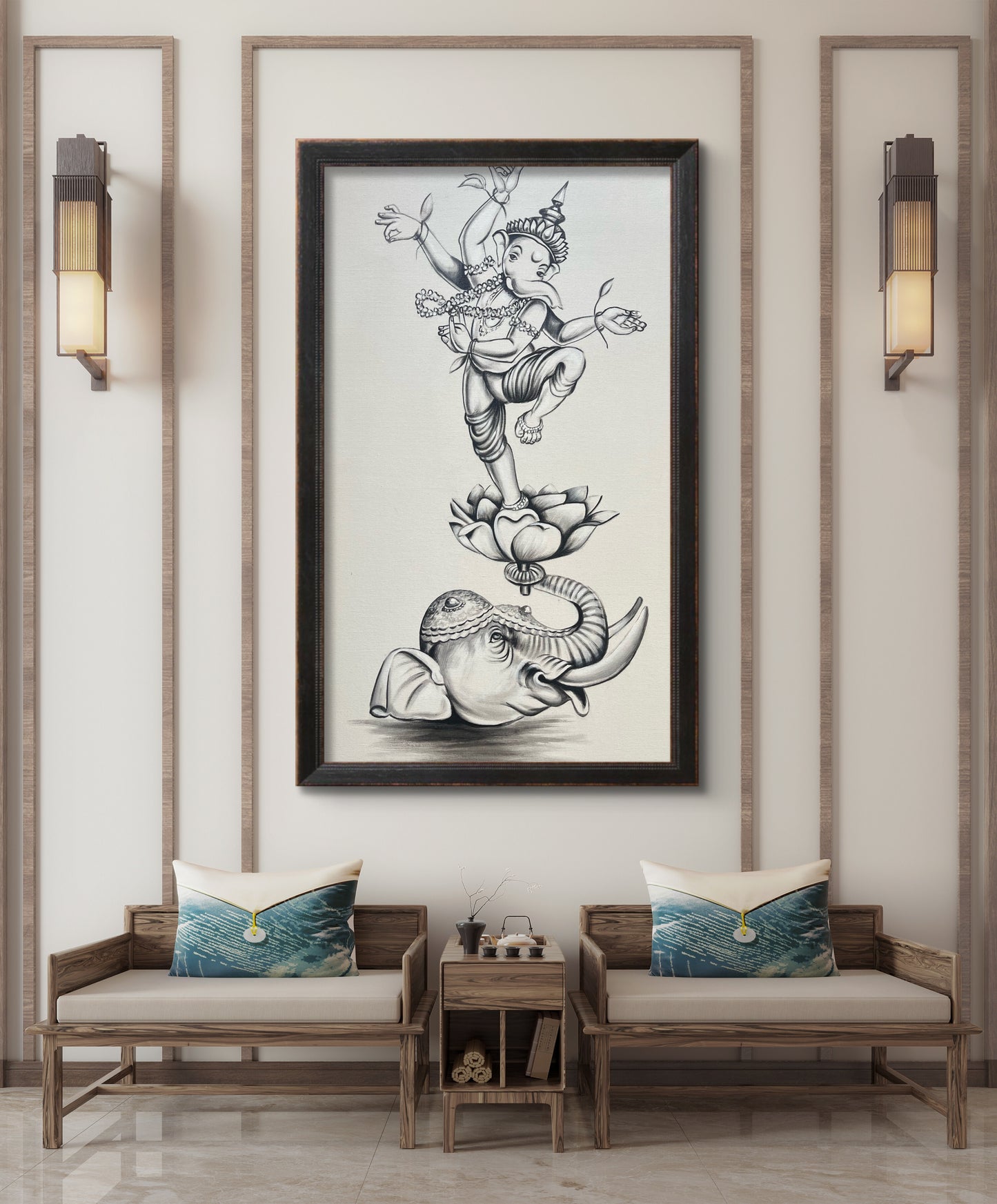 White Ganesha The Palace of Hues