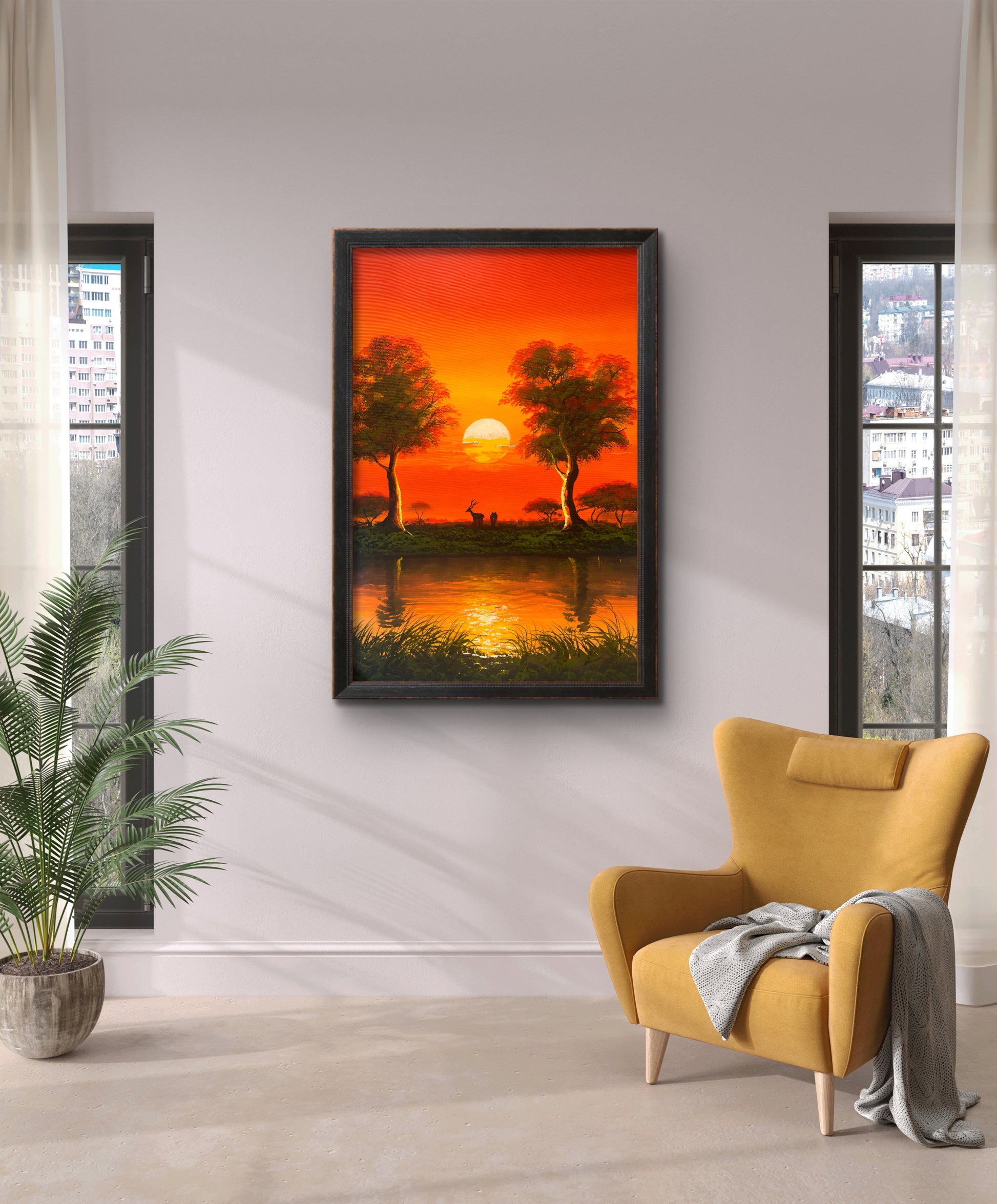 Sunset Wilderness Reflections The Palace of Hues