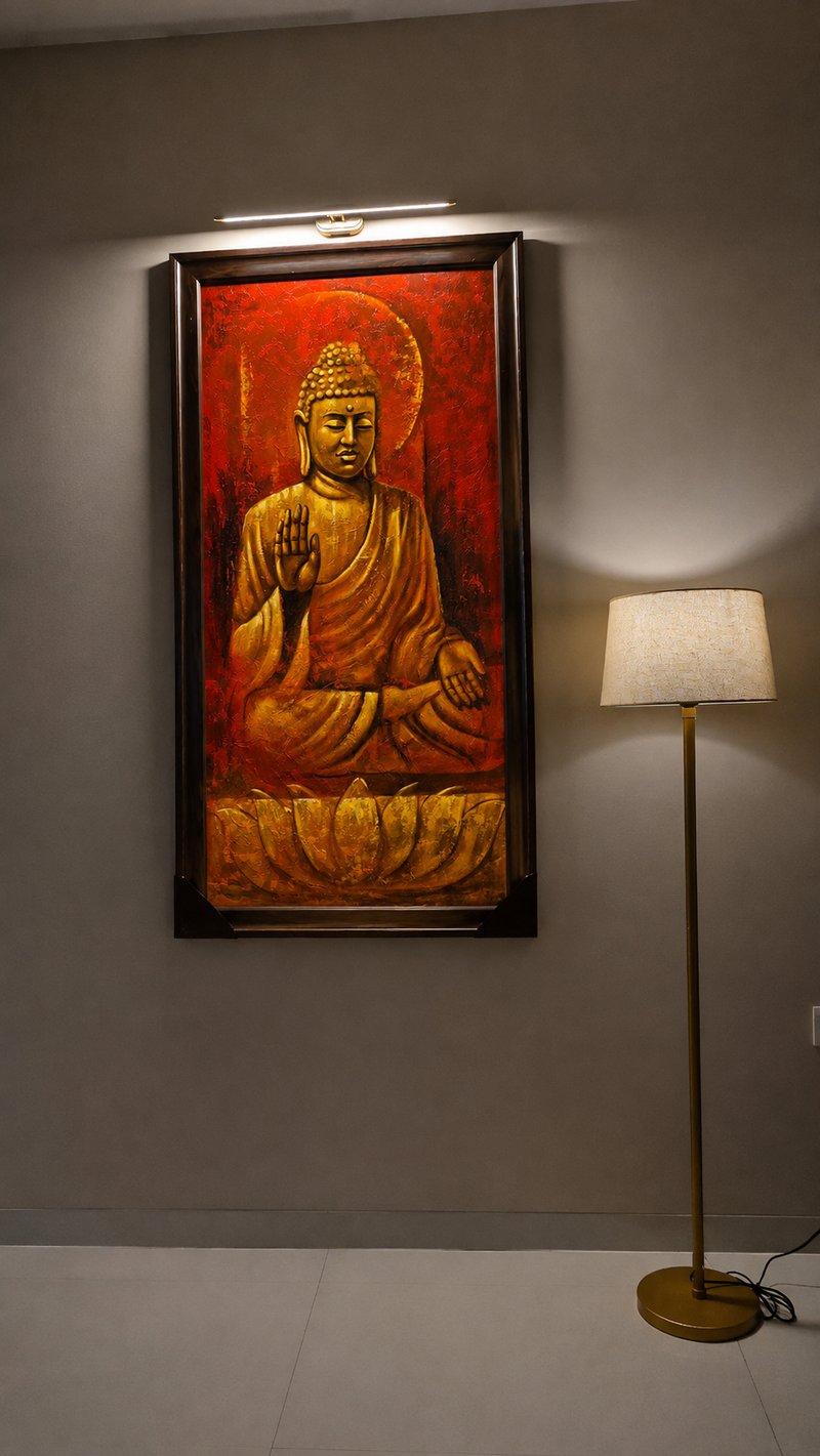 Serene Buddha Textured (Copy) The Palace of Hues