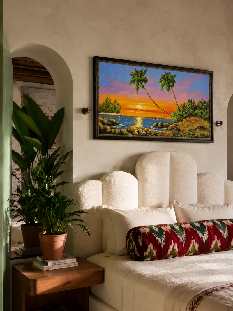 Textured Tropical Sunset The Palace of Hues