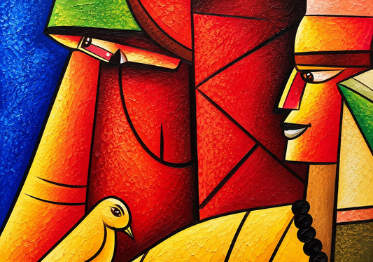 Cubist Figures The Palace of Hues