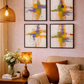 Abstract Art Set of 4 The Palace of Hues