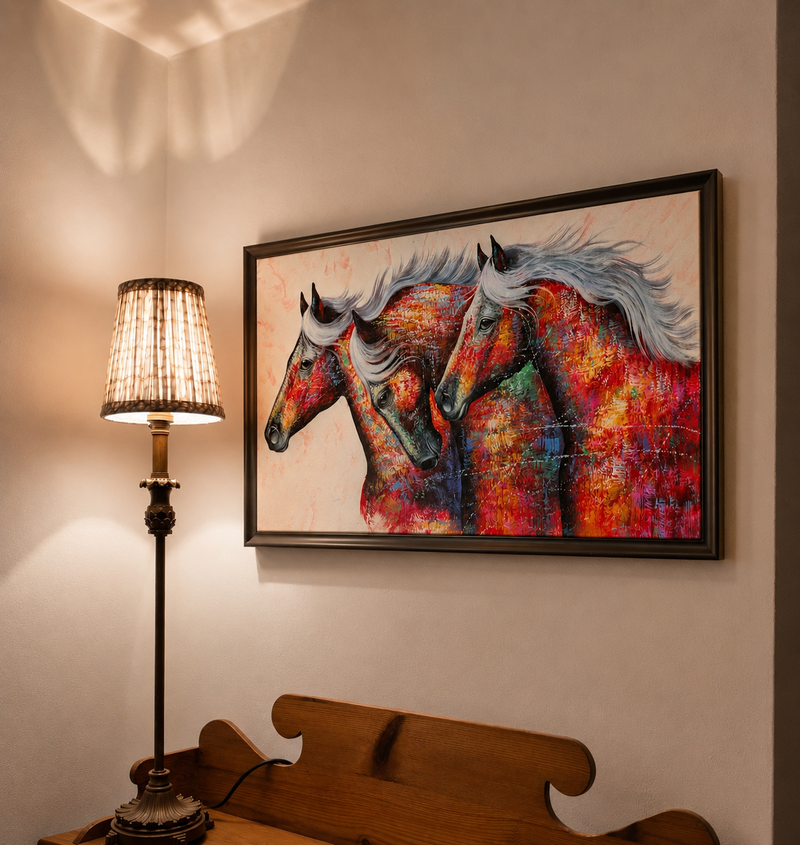 Three Horses The Palace of Hues
