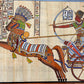 Egyptian Papyrus Art - Pharaoh’s Chariot The Palace of Hues