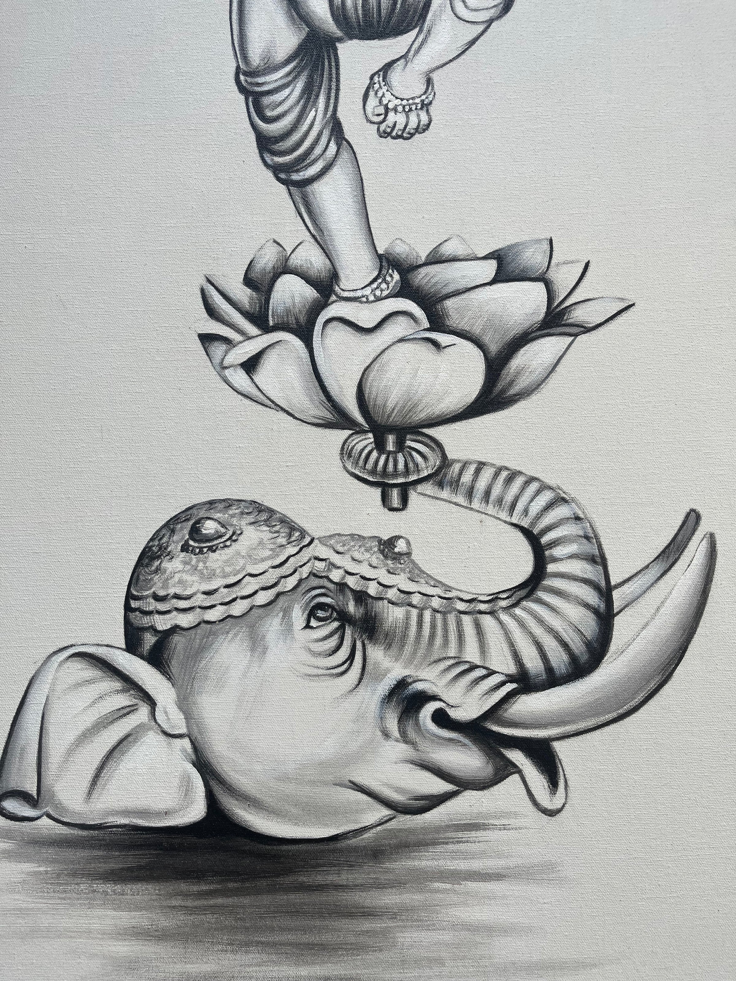 White Ganesha The Palace of Hues