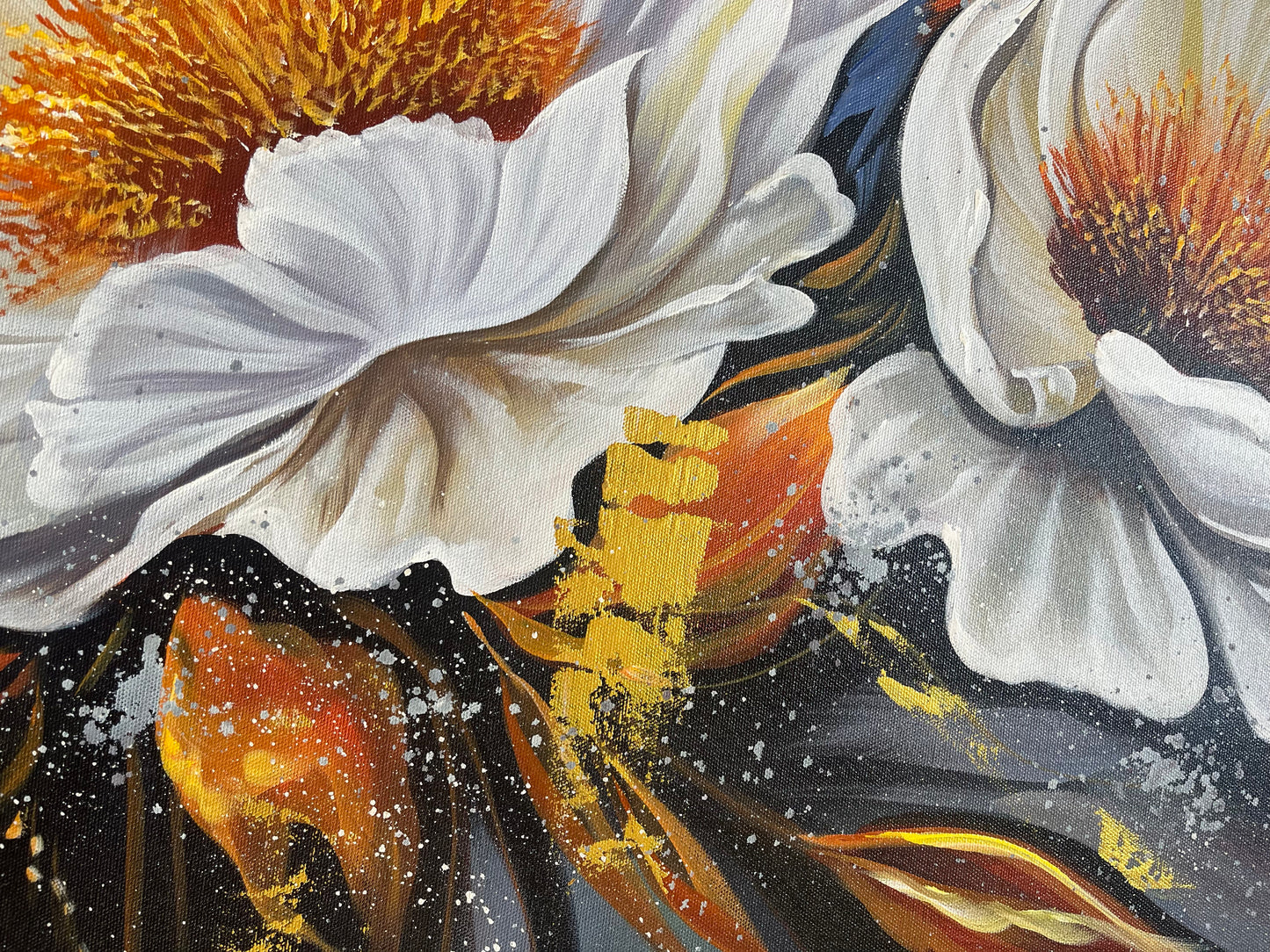 Golden Petals The Palace of Hues