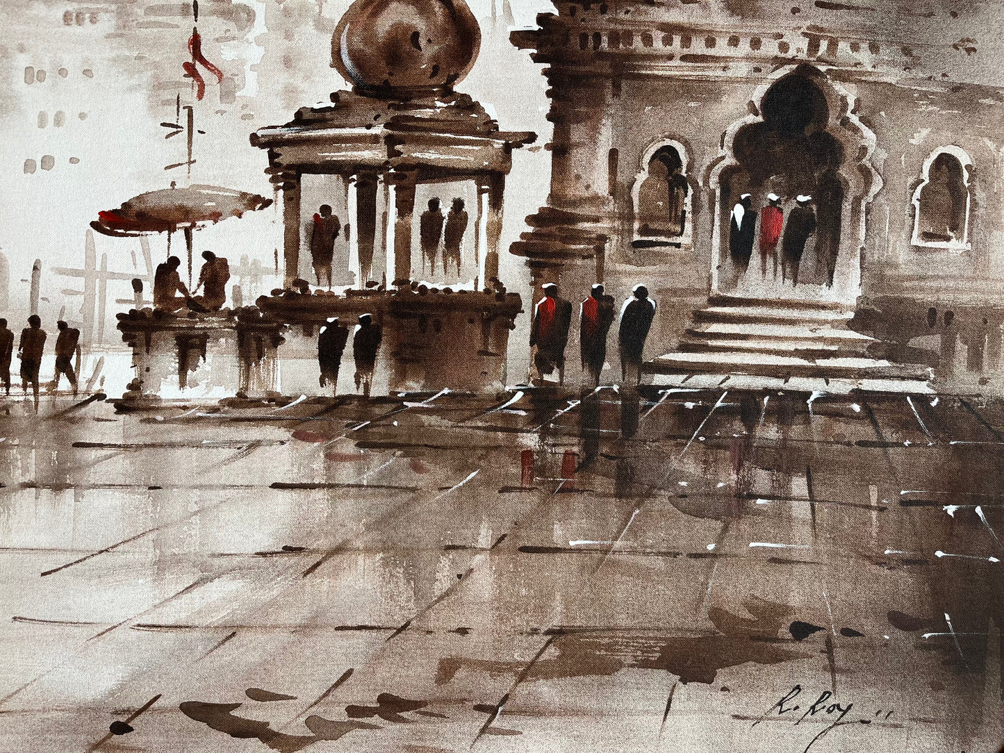 Ghats Of Varanasi The Palace of Hues