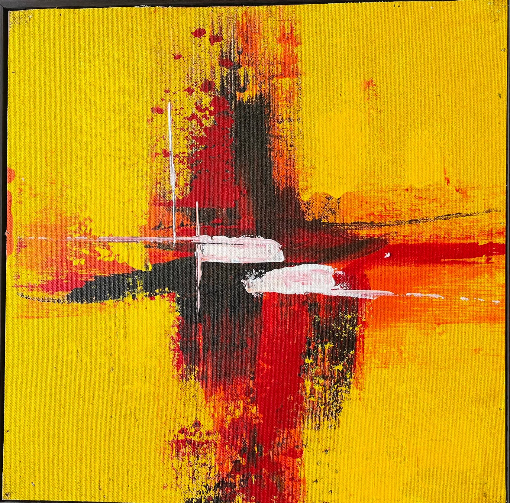 Abstract Art Set of 4 II The Palace of Hues