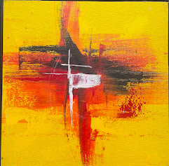 Abstract Art Set of 4 II The Palace of Hues