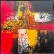 Abstract Art Set of 4 III The Palace of Hues