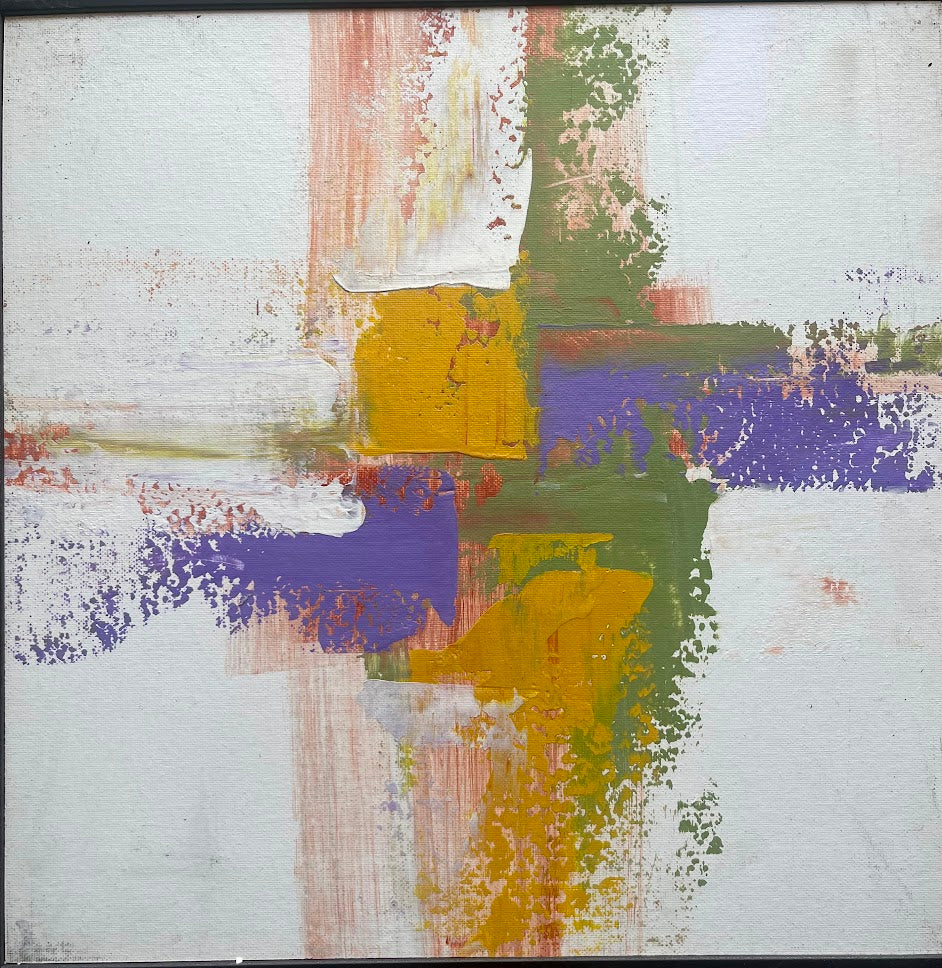 Abstract Art Set of 4 The Palace of Hues