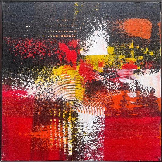 Abstract Art Set of 4 III The Palace of Hues