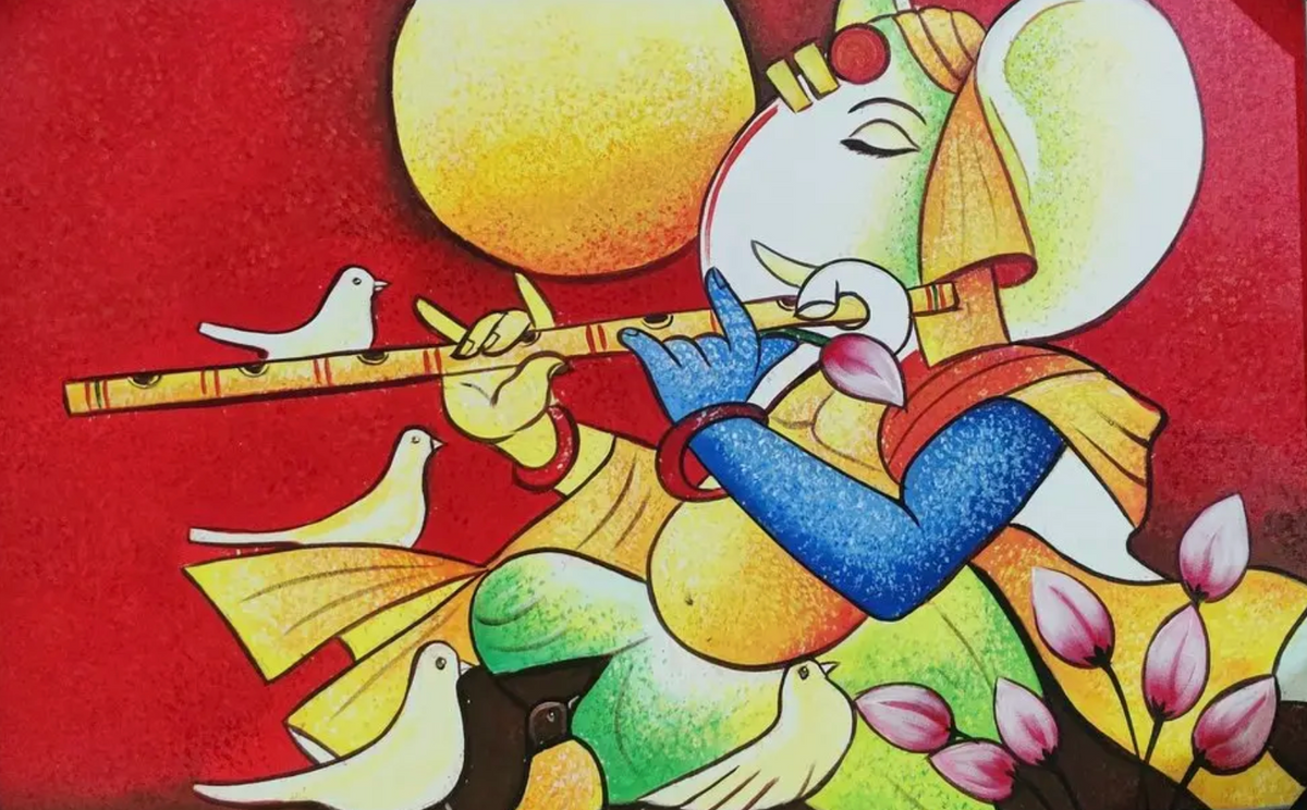 Ganesha in Modern Art The Palace of Hues