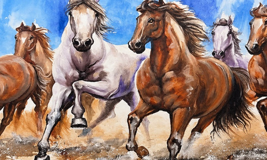 Galloping Horses The Palace of Hues