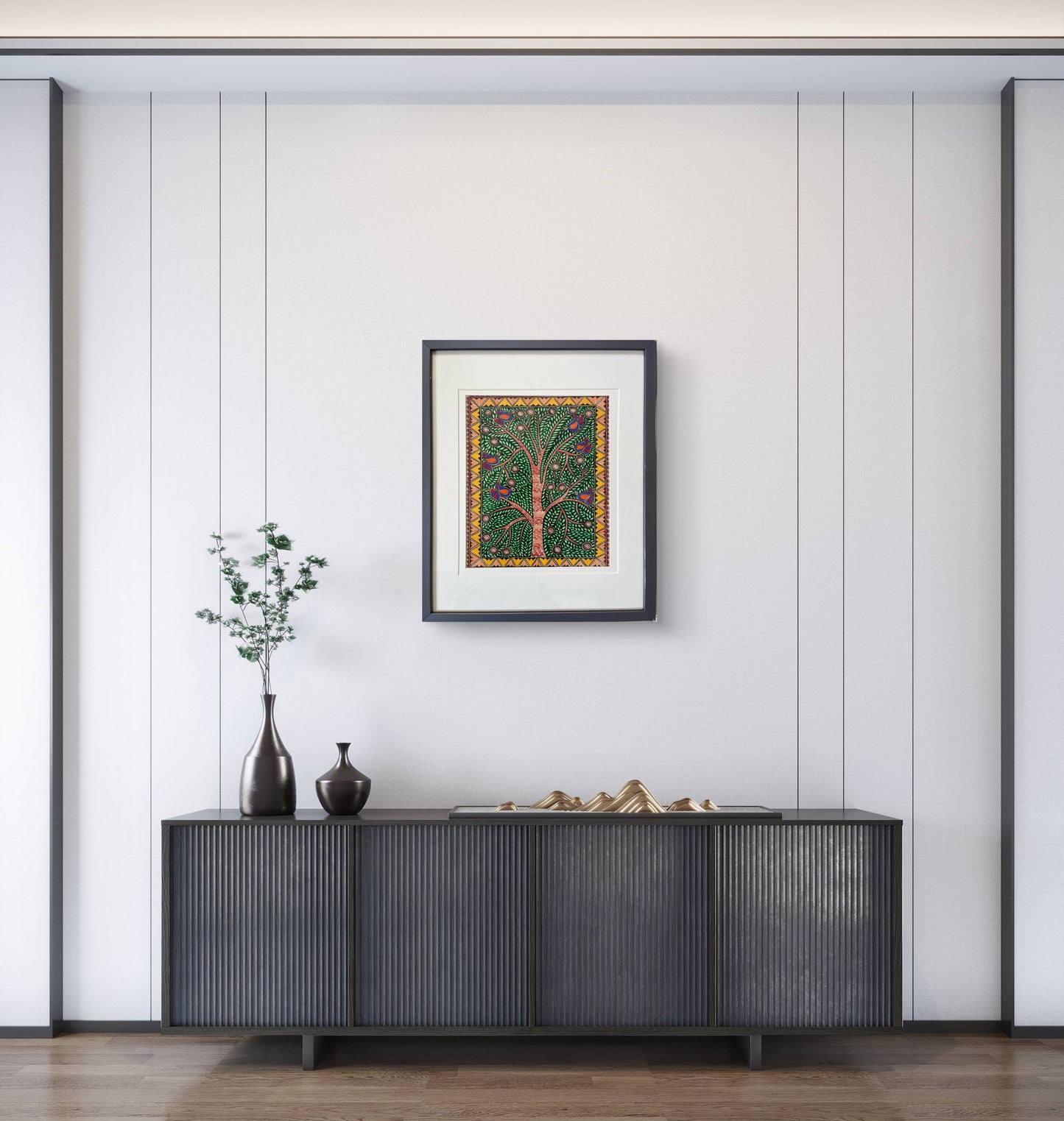 Madhubani - Tree of Abundance The Palace of Hues